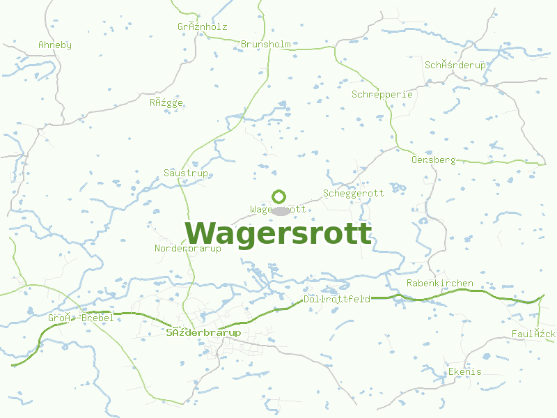 Karte von Wagersrott
