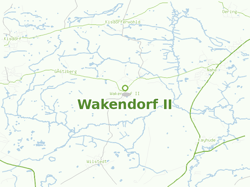 Karte von Wakendorf II