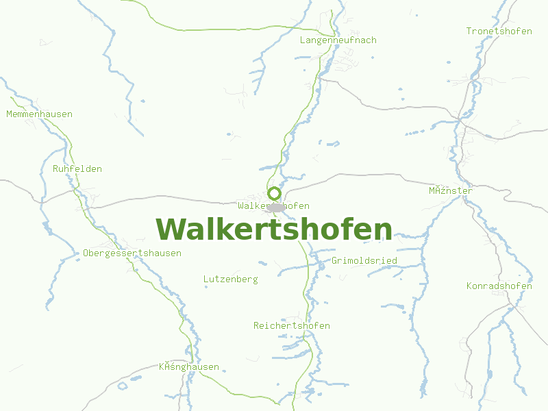 Karte von Walkertshofen