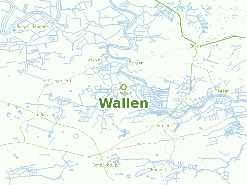 Karte von Wallen