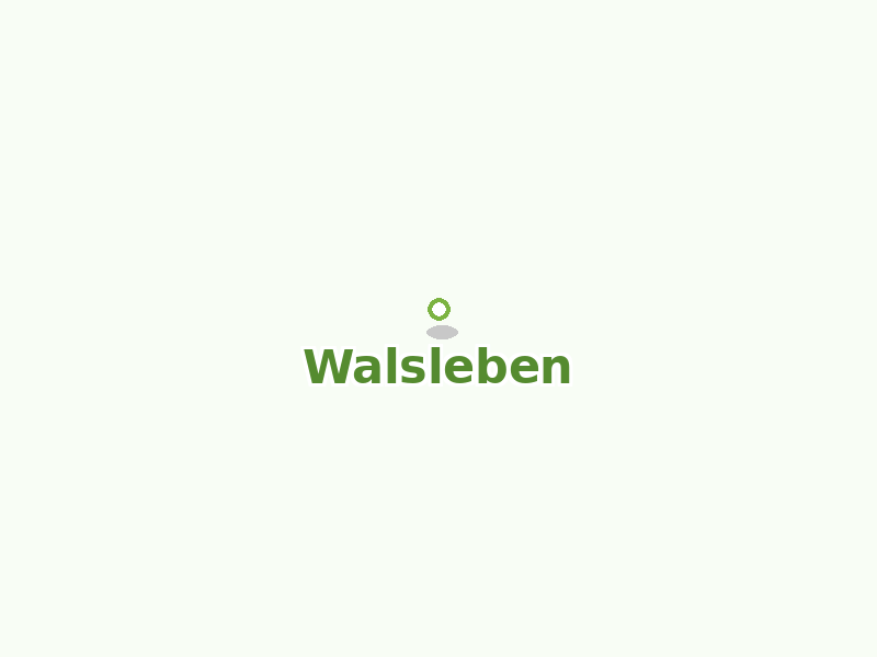 Karte von Walsleben