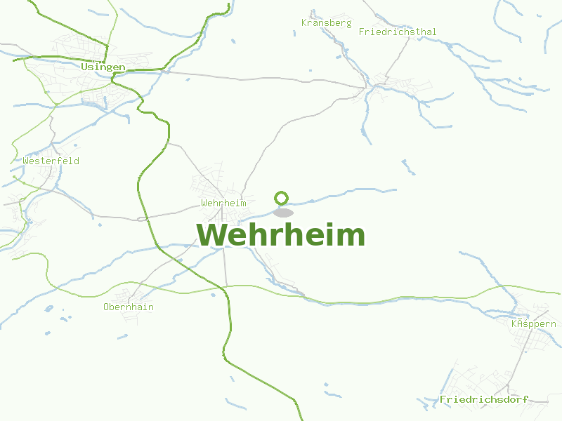 Karte von Wehrheim