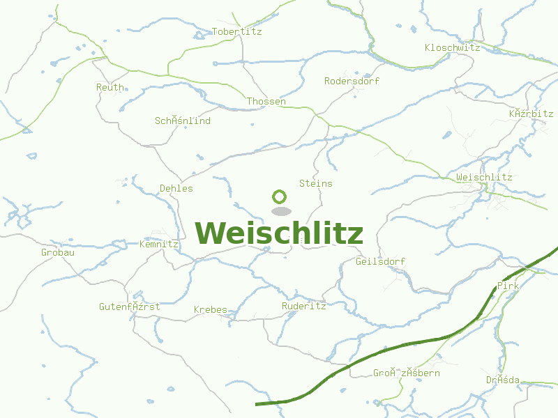 Karte von Weischlitz