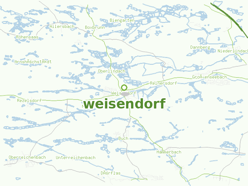 Karte von weisendorf
