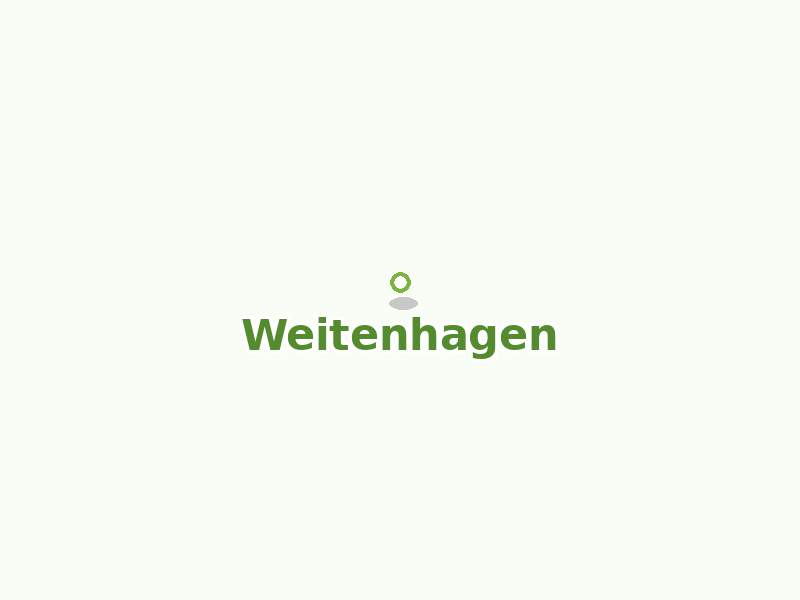 Karte von Weitenhagen