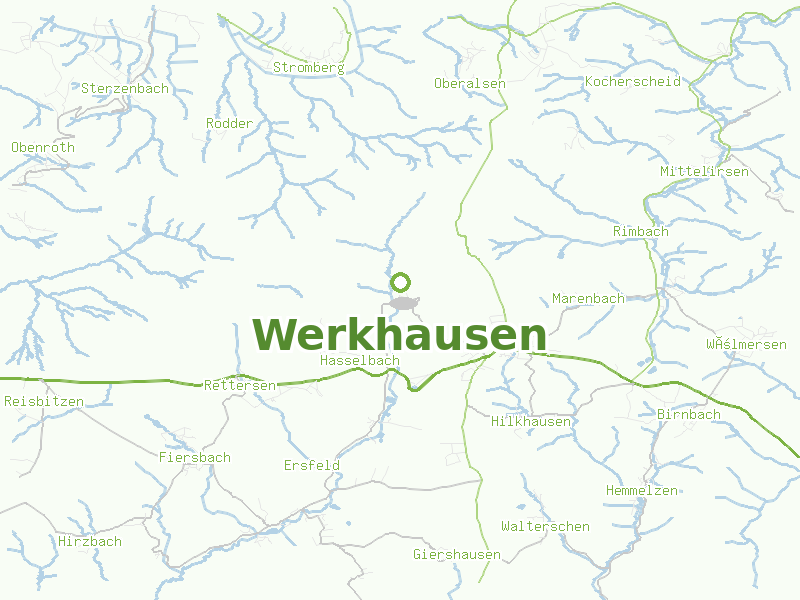 Karte von Werkhausen