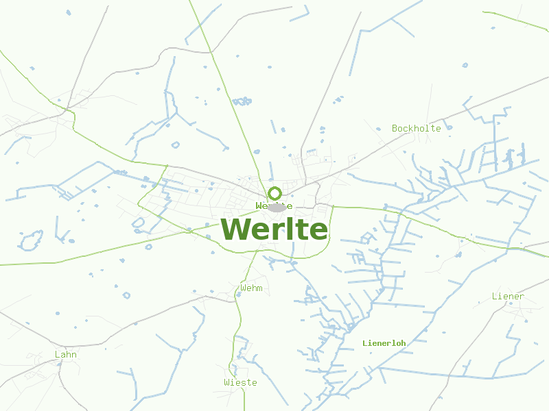 Karte von Werlte
