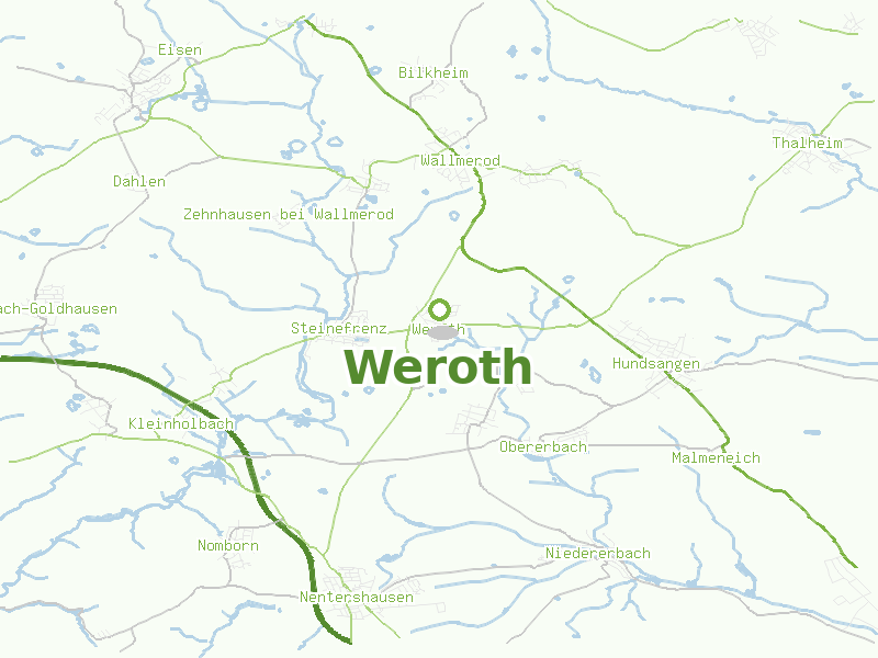 Karte von Weroth