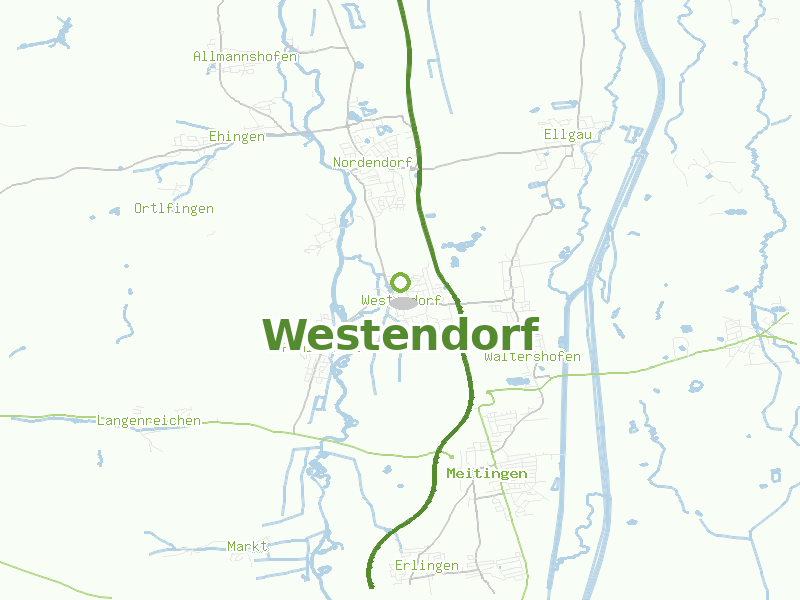 Karte von Westendorf