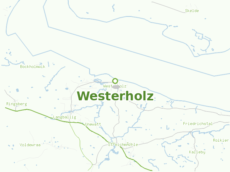 Karte von Westerholz