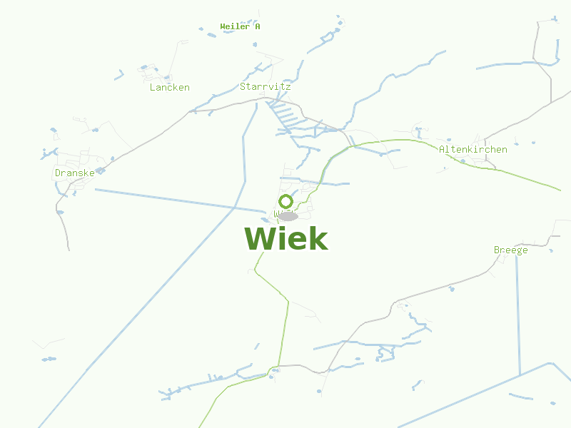 Karte von Wiek