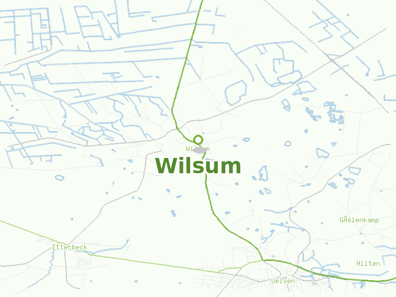 Karte von Wilsum