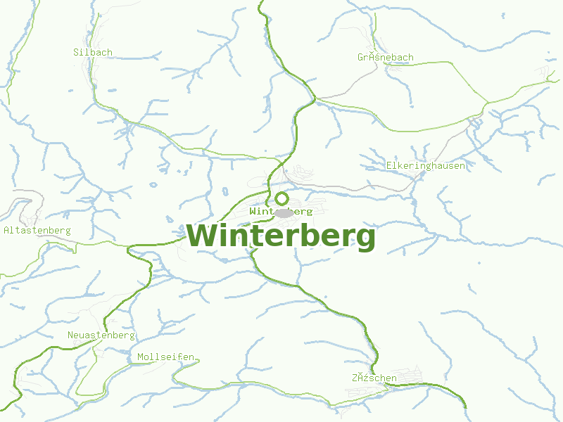 Karte von Winterberg