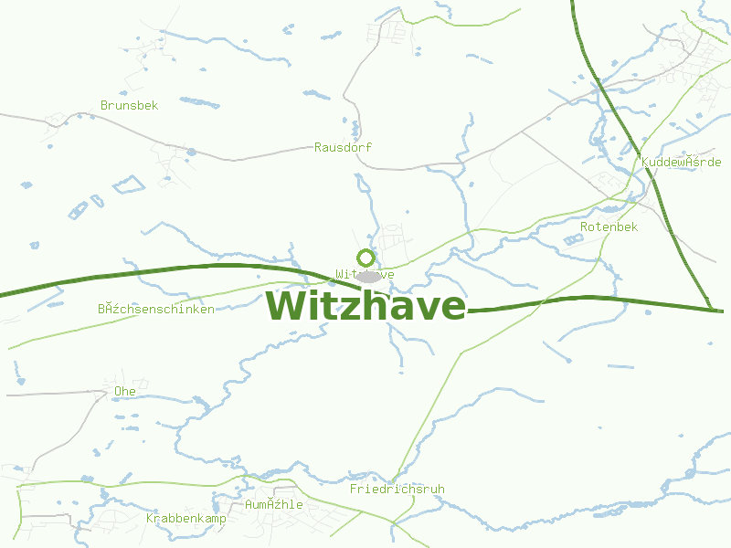 Karte von Witzhave