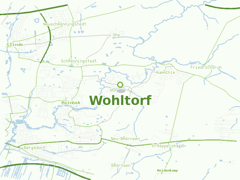 Karte von Wohltorf