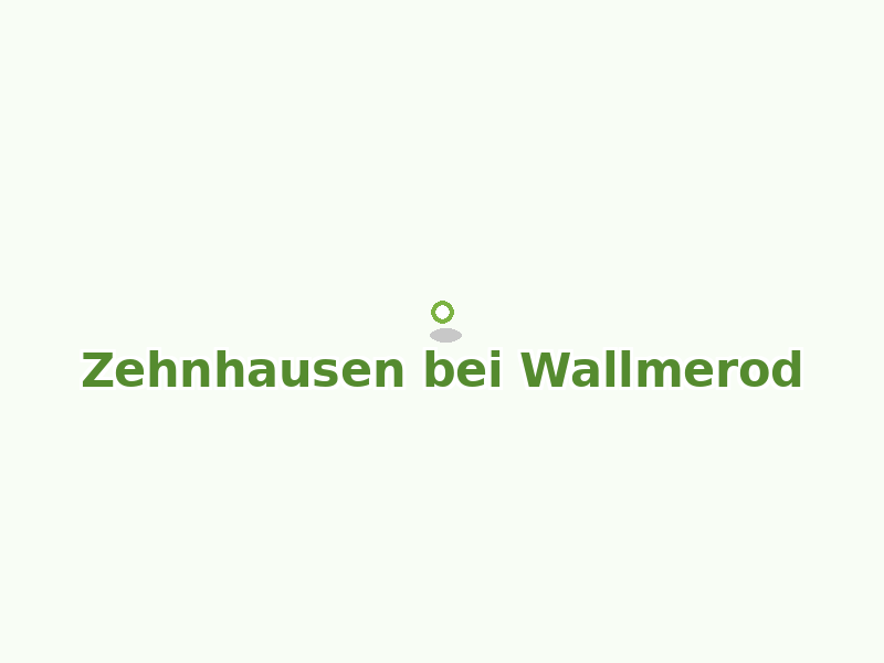 Karte von Zehnhausen bei Wallmerod