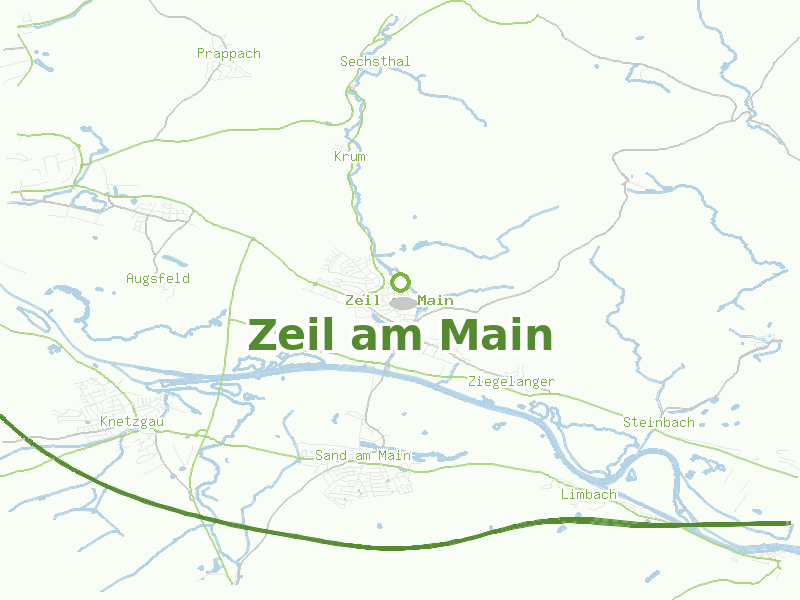 Karte von Zeil am Main