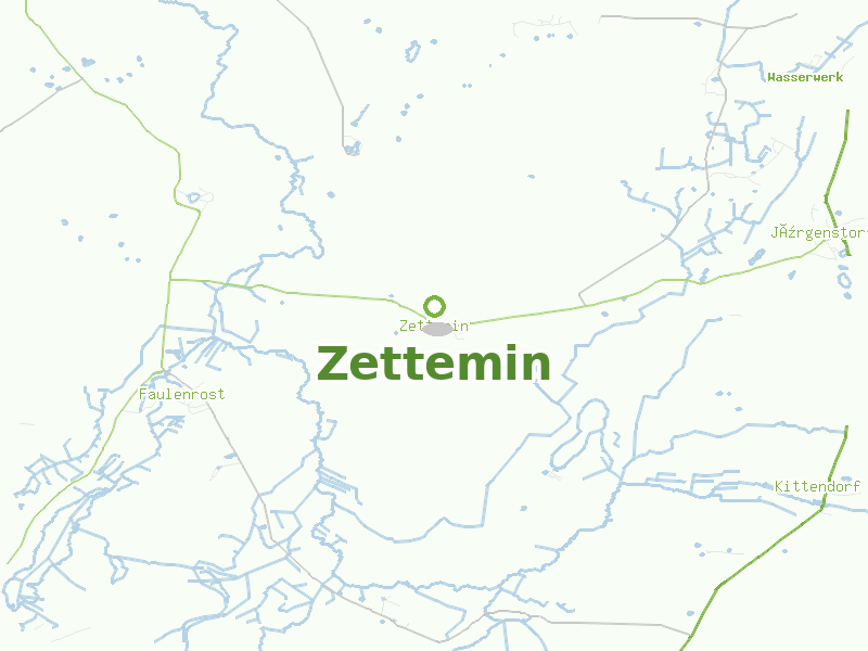 Karte von Zettemin