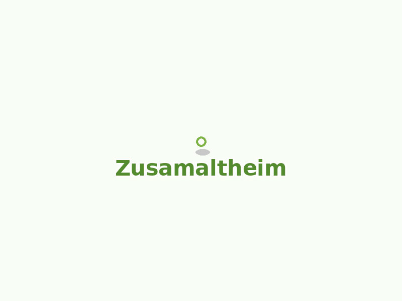 Karte von Zusamaltheim